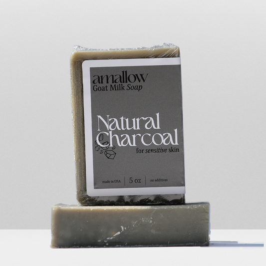 Goat Milk Soap- Natural Charcoal