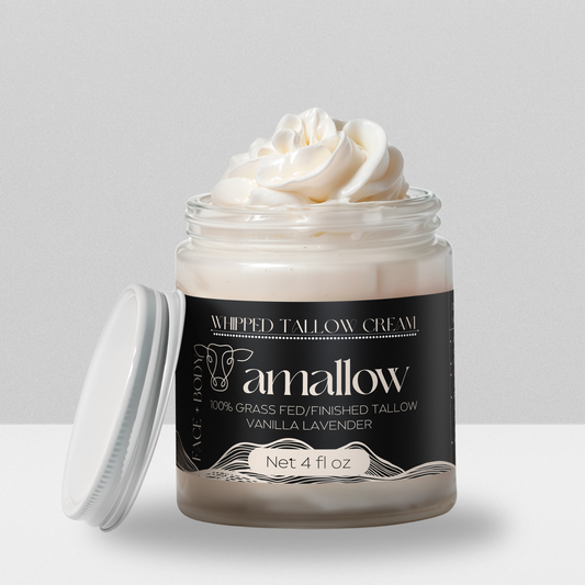 Whipped Tallow Cream - Vanilla Lavender