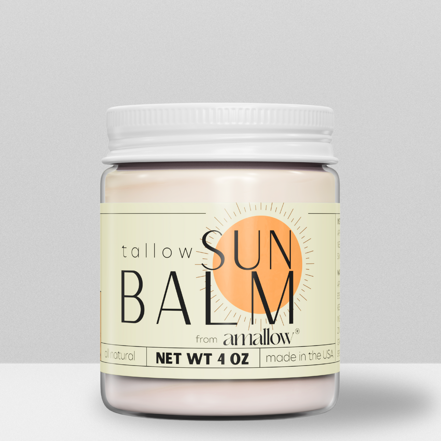 Tallow Based Sun Balm