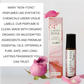 Photo of perfume with rose petals around it - Many "non-toxic" perfumes use synthetic chemicals under vague labels. Our perfume is clean, made with organic Organic or wildcrafted ingredients and premium essential oils, offering a pure, safe, and long-lasting fragrance you can trust.