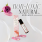 Picture of perfume and rose petals "Non-Toxic Natural & Organic"